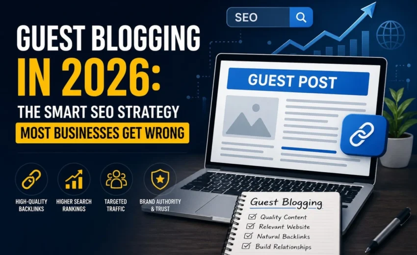 Guest Blogging in 2026: The Secret SEO Strategy Most Businesses Ignore