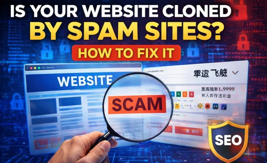 Is Your Website Cloned by Spam Sites? Here’s What It Means (And What To Do)