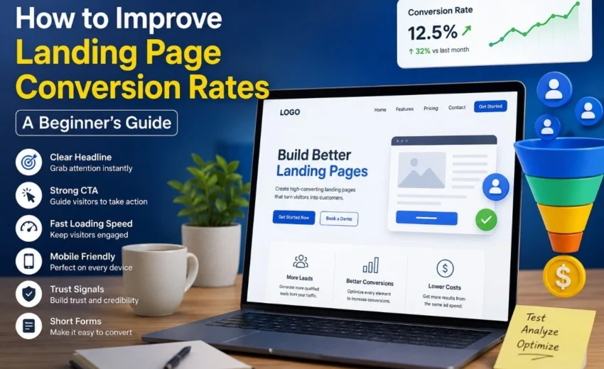 How to Improve Landing Page Conversion Rates (A Beginner’s Guide)