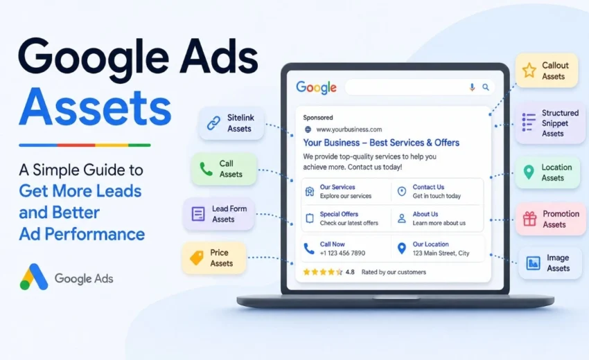 Google Ads Assets: A Simple Guide to Get More Leads and Better Ad Performance