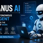 Manus AI autonomous AI agent automating tasks and workflows