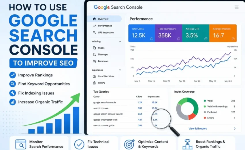 How to Use Google Search Console to Improve Your Website’s SEO & Rankings