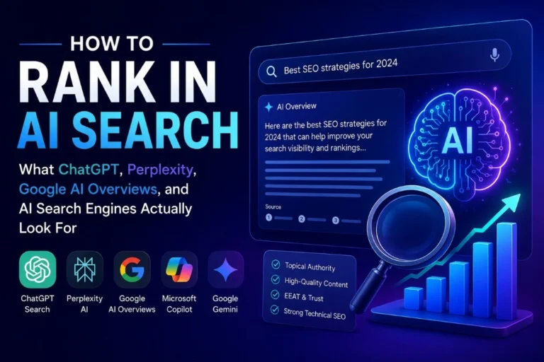 How to Rank in AI Search: ChatGPT & Google AI Guide