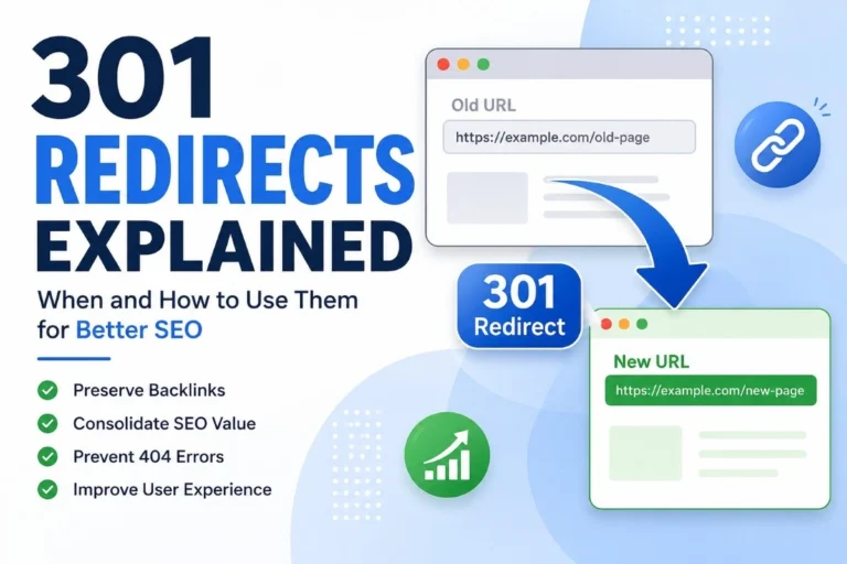 301 Redirects Explained – Permanent URL Redirects for Better SEO and Website Migrations