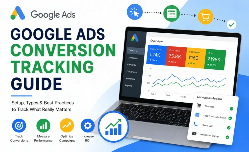 Google Ads Conversion Tracking Guide: Setup, Types & Best Practices