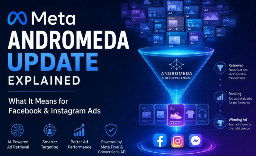 Meta Andromeda Update Explained: What It Means for Facebook & Instagram Ads