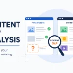 Content gap analysis for SEO