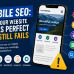 Mobile SEO website problems