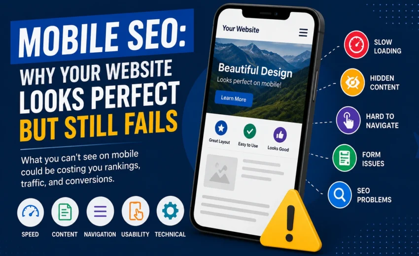 Mobile SEO: Why Your Website Looks Perfect But Still Fails
