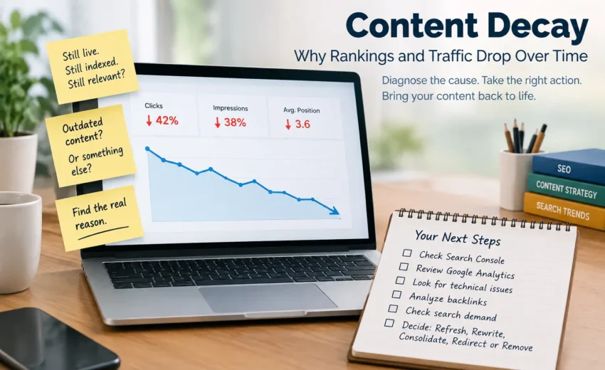 When Your Best Content Starts Losing Traffic (And What to Actually Do About It)