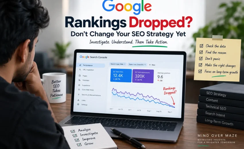 Google Rankings Dropped? Don’t Change Your SEO Strategy Yet