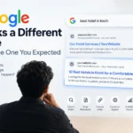 Google ranking a different page from the one expected