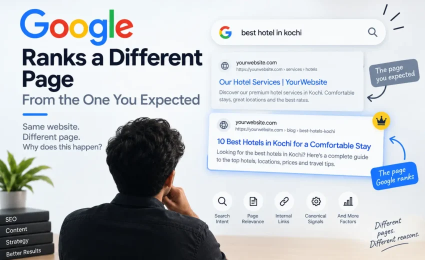 Why Google Sometimes Ranks a Different Page From the One You Expected