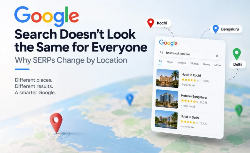 Google Search Doesn’t Look the Same for Everyone: Why SERPs Change by Location