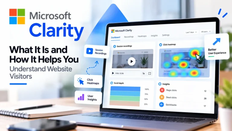 Microsoft Clarity for website user behavior analytics