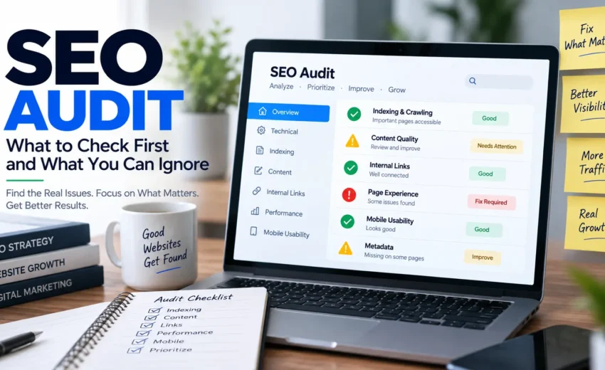 SEO Audit: What to Check First and What You Can Ignore