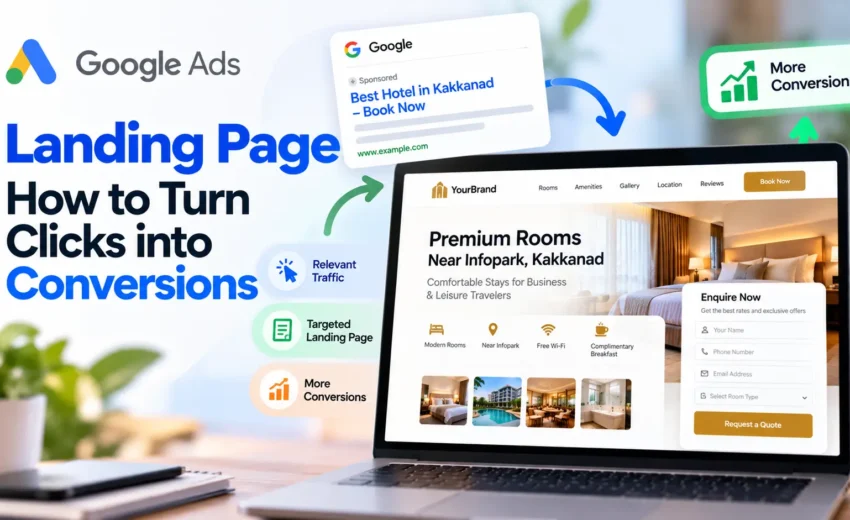 Google Ads Landing Page: How to Turn Clicks into Conversions