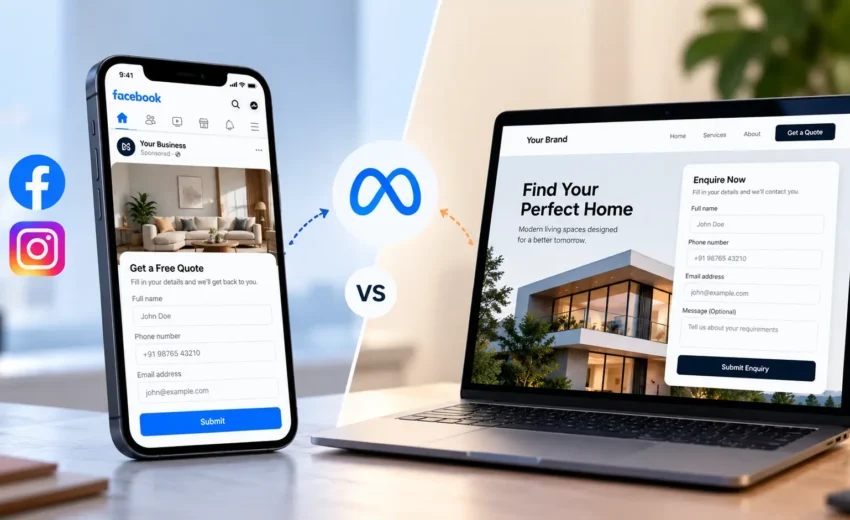 Meta Instant Forms vs Landing Pages: Which Is Better for Lead Generation?