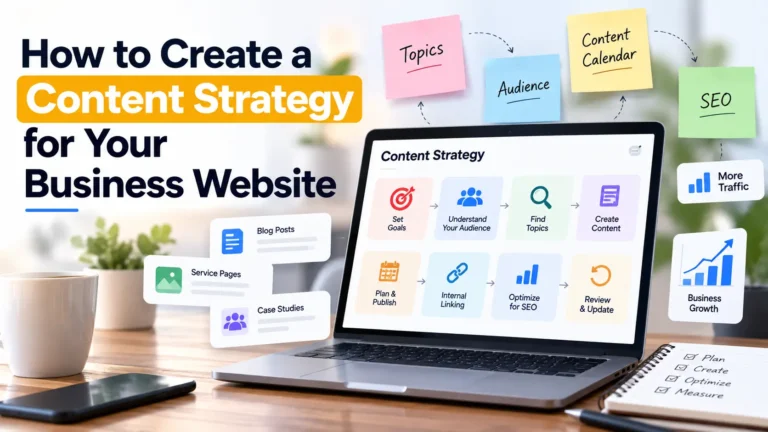 How to create a content strategy for your business website